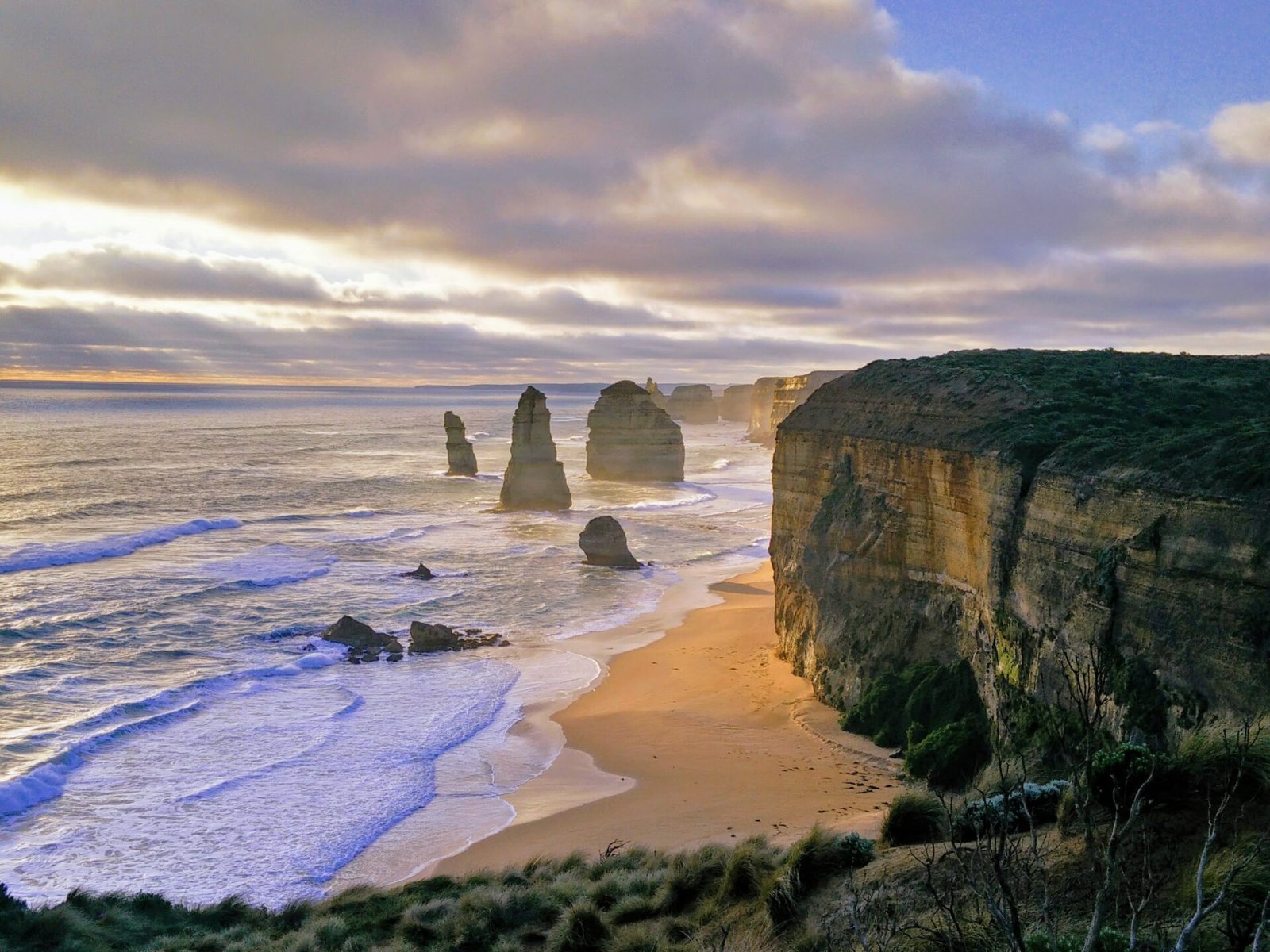 The Twelve Apostles natural coastal landmark in Australia